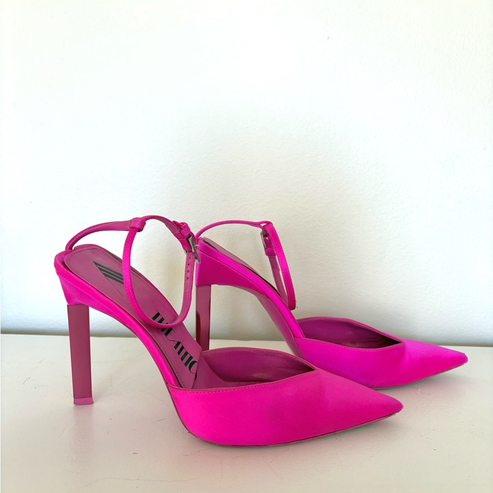 The Attico Perine Fuchsia Heels